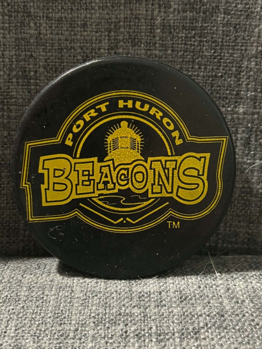 Port Hurons Beacons United Hockey League (UHL) Minor League Hockey Puck